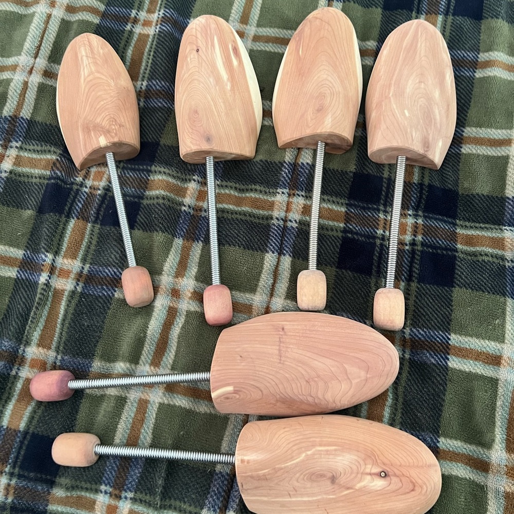 3 Pairs of Cedar Elements Large shoe tree